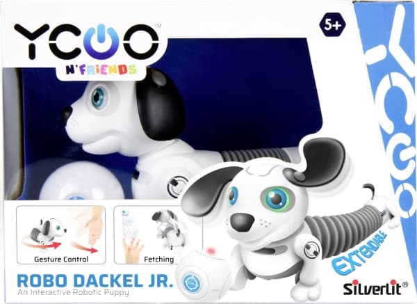 Silverlit 88578, Programmerbar robot, 3 år, Sort, Hvit