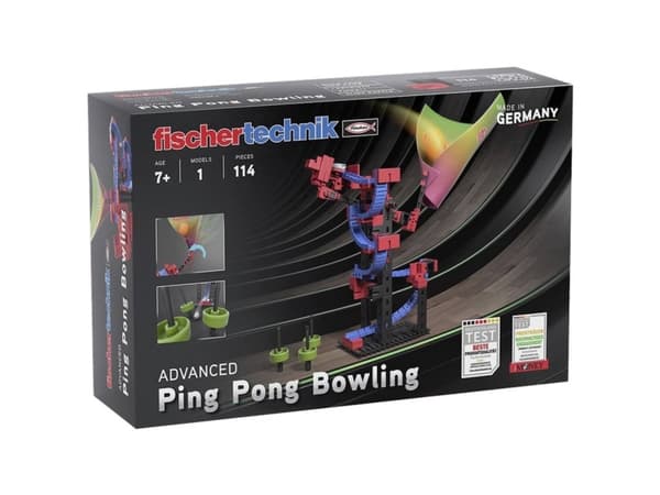 Fischertechnik Advanced Ping Pong Bowling(Build your own game)