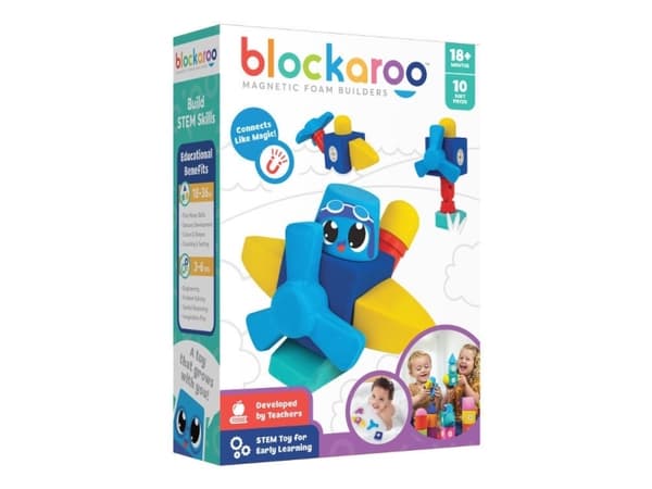 CLICFORMERS *****CLICS Blockaroo sett liten Plane 10el 301002