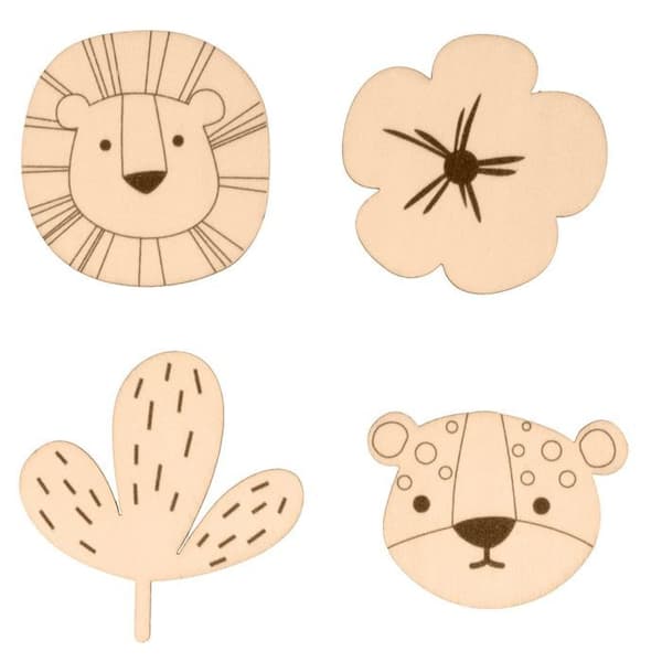 12 mini safari silhuetter
