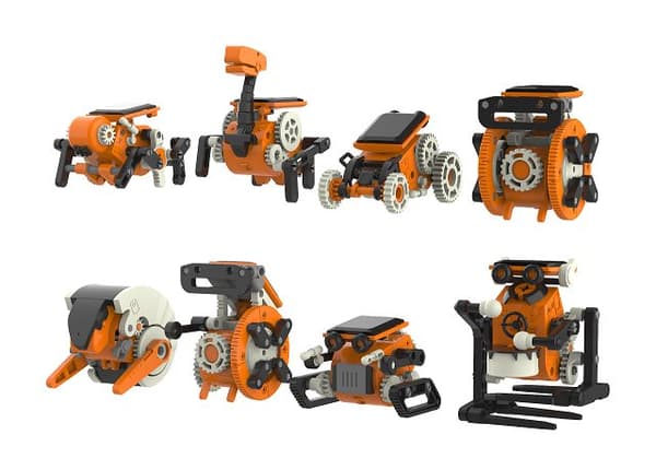 SOLAR EDUCATIONAL ROBOT 8in1 194pcs