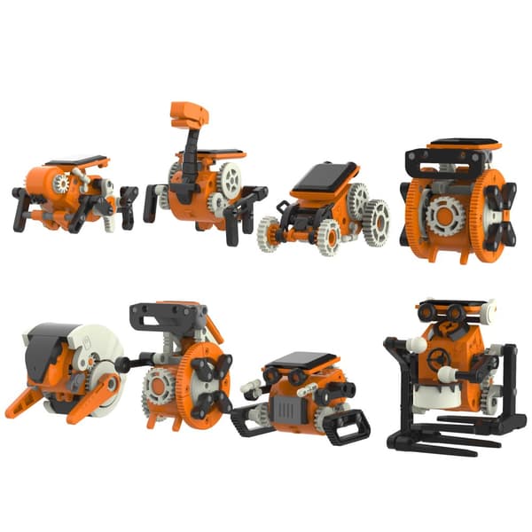 SOLAR EDUCATIONAL ROBOT 8in1 194pcs