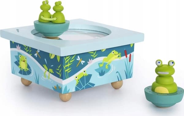 Trousselier Trousselier Music Box Dancing Frogs