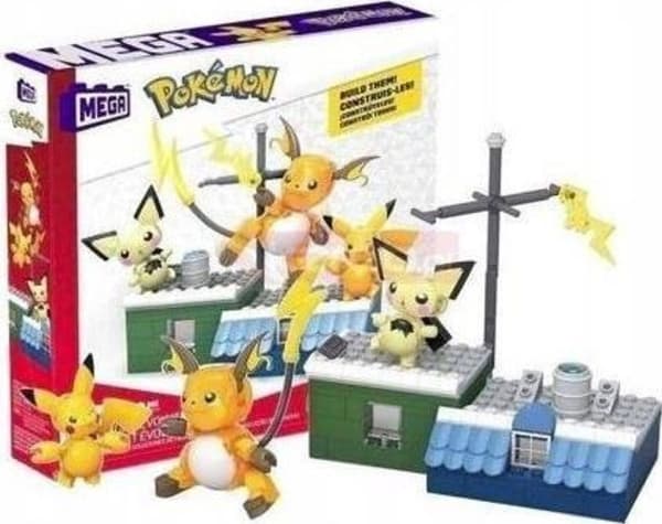 Mattel MEGA Pokémon Pikachu Evolution Set Construction Toy