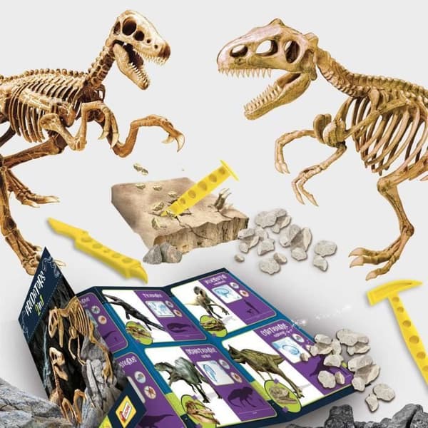 Génius Science - vetenskapligt spel - Predators 2 i 1 - att gräva och bygga - LISCIANI