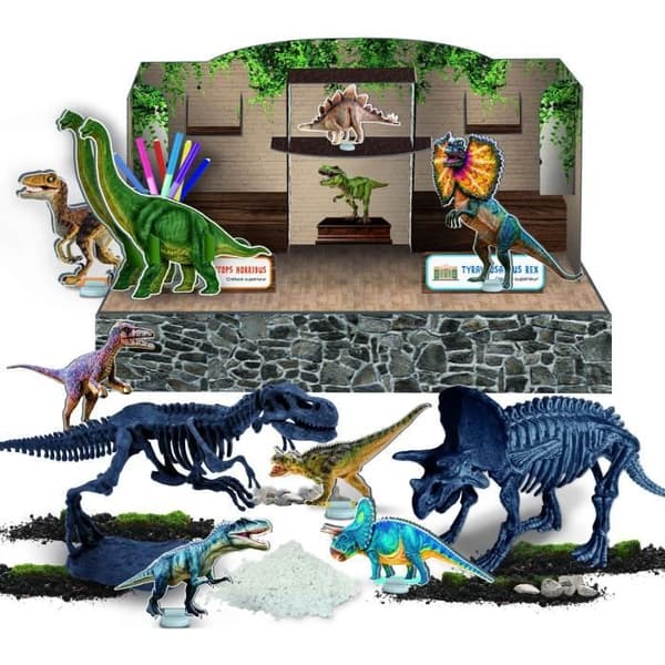 Génius Science - vetenskapligt spel - vetenskapen om paleontologi - LISCIANI