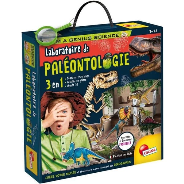 Génius Science - vetenskapligt spel - vetenskapen om paleontologi - LISCIANI