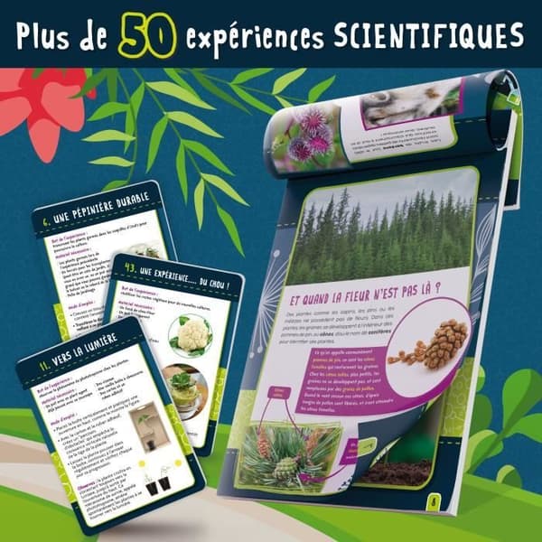 Génius Science - vetenskapligt spel - botanik - LISCIANI