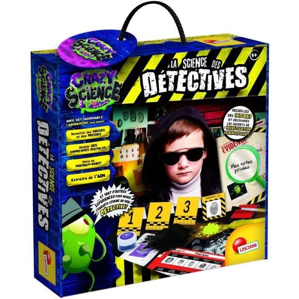 Génius Science - vetenskapligt spel - vetenskapen om detektiver - LISCIANI