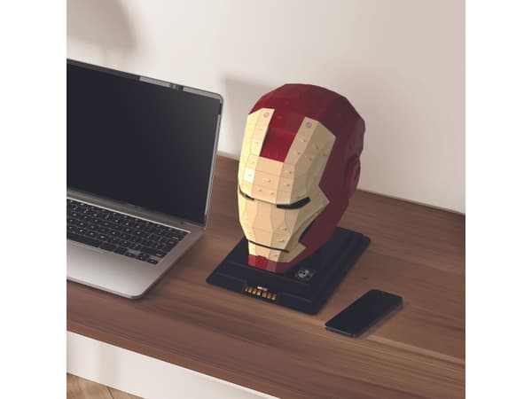FDP FAP Marvel Iron Man Helmet GML, Byggesett, 12 år, 96 stykker, 811,93 g