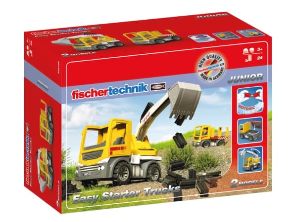 fischertechnik Easy Starter Trucks, kuorma-auto, muovia, monivärinen
