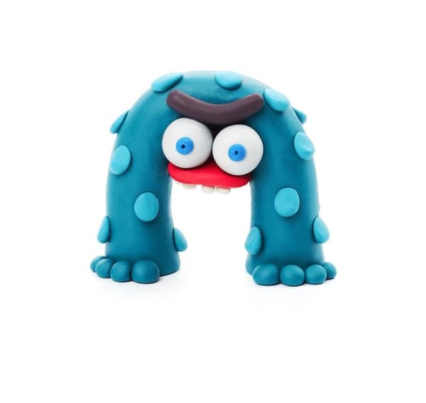 HEY CLAY modellering clay alien Bigfoot