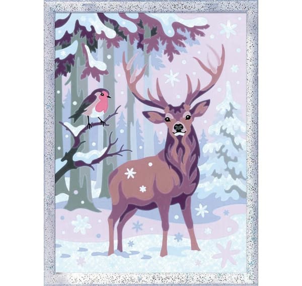 Numbers Proud Deer Ravensburger Paint