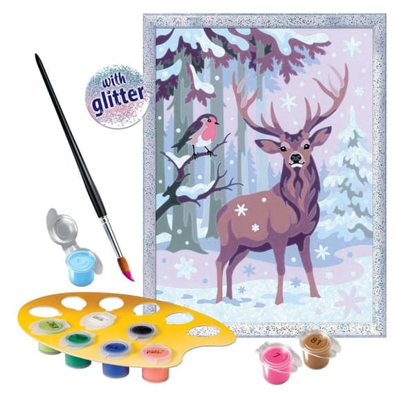 Numbers Proud Deer Ravensburger Paint