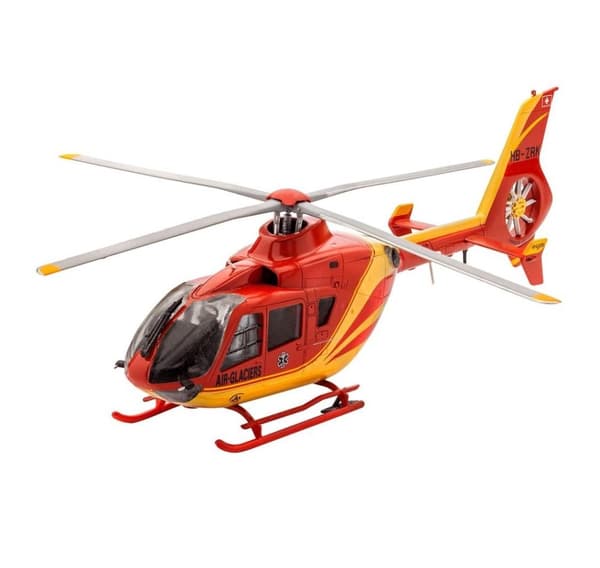 Revell självhäftande modell Airbus helikopter EC135 AIR-GLACIERS 1:72