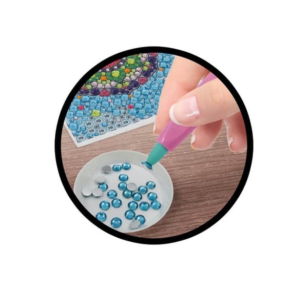 Buks gnistrande bild Mandala