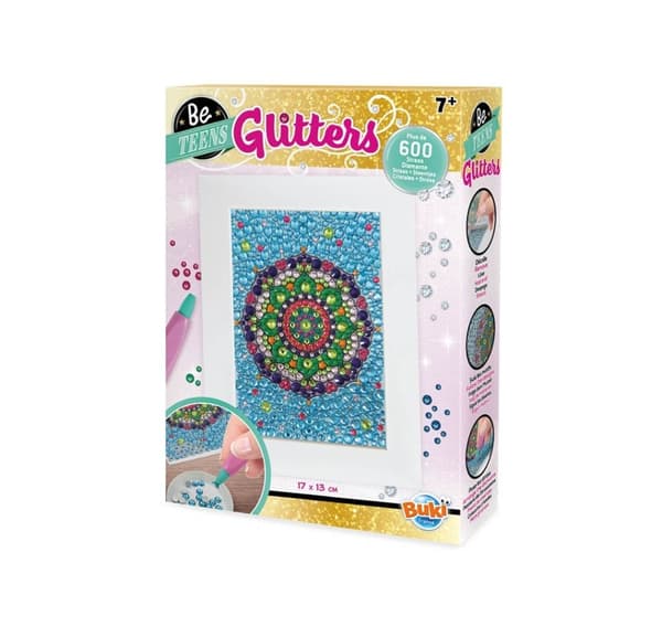 Buks glitrende bilde Mandala