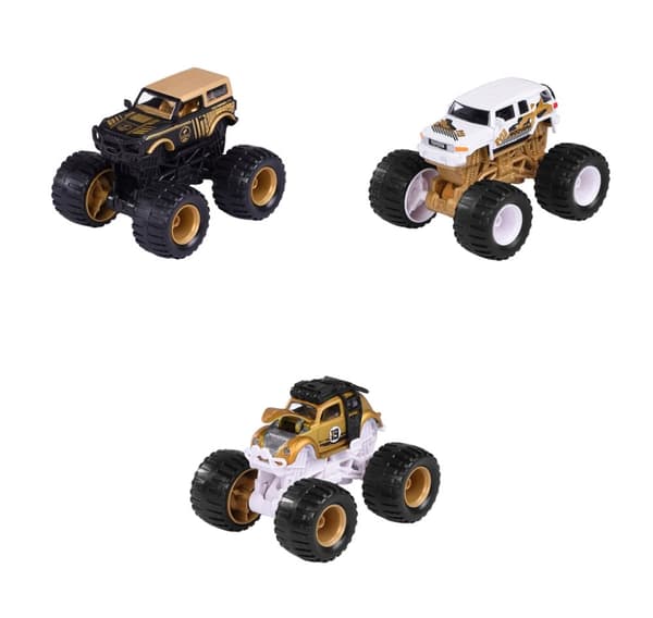 Simba Majorette hirviöauto Rockerz golden 3 erilaista