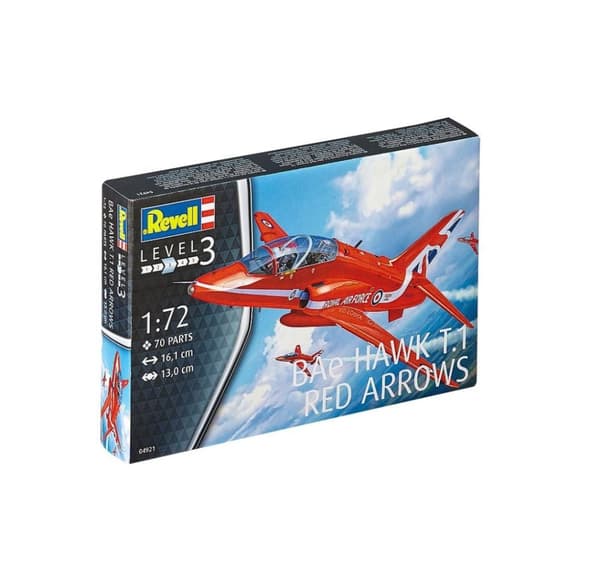 Revell-liimamalli BAe HAWK T.1 RED ARROWS 1:72