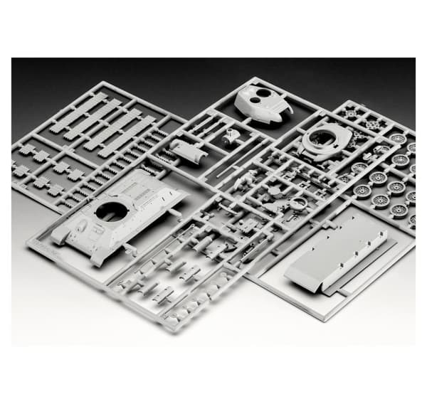 Revell lim modell russisk tank T34/85 1:72