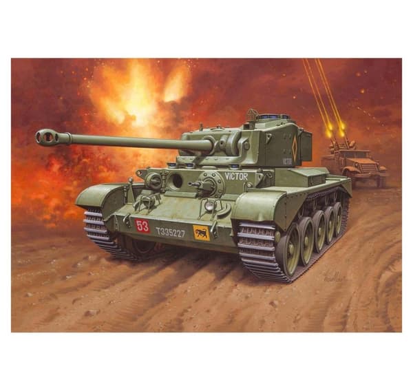 Revell självhäftande modell tank A-34 Comet Mk.1 1:76