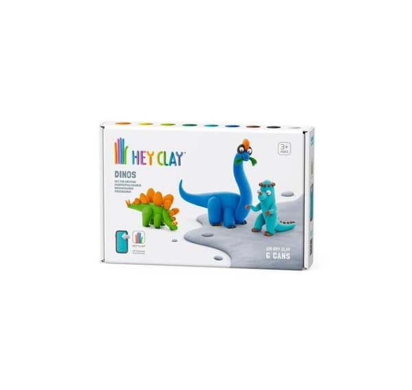 HEY CLAY modelleringsleire Dinosaurs utvalg 2