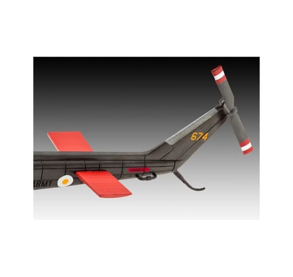 Revell självhäftande modell helikopter Bell UH-1H Gunship 1:100