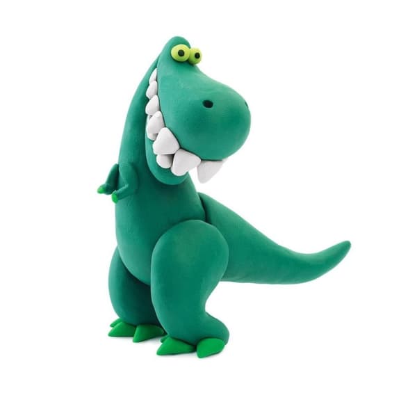 HEY CLAY modelllera Dinosaurier urval