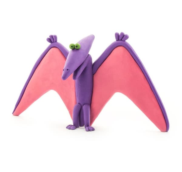 HEY CLAY modelllera Dinosaurier urval