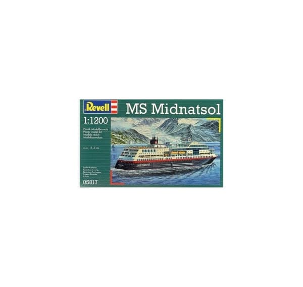 Revell självhäftande modell passagerarfartyg MS Midnatsol 1:1200