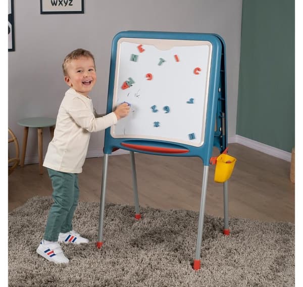 Smoby Chalk og magnettavle med tilbehør