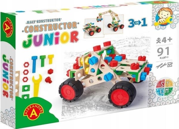 Junior Træ Konstruktionsbyggesæt 3-i-1 Off-Road