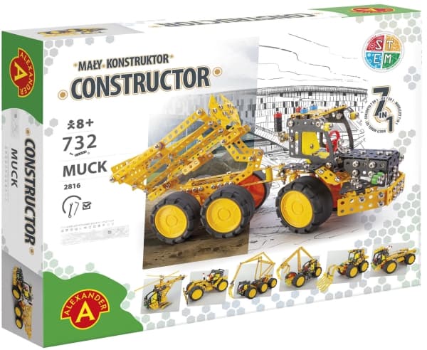Constructor Pro Muck 7-i-1 metallbyggsats