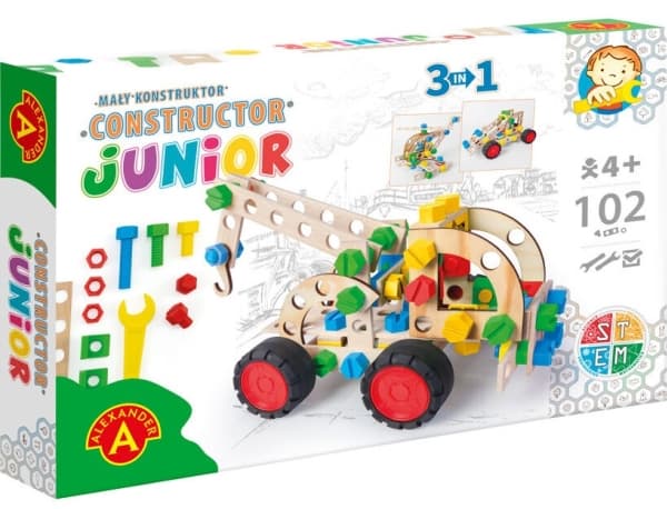 Little Constructor Junior - Pull Truck 3in1 ALEX