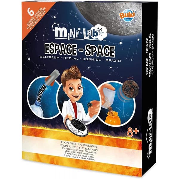 Mini Lab Space - BUKI FRANCE - Aktiviteter på färger - Ålder 8+