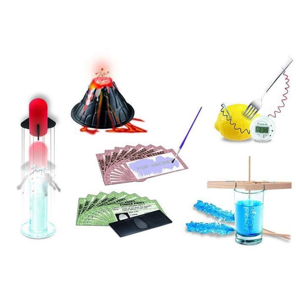 Science Experiment Kit - 4M - Science in the Kitchen - 6 Experiment - Inomhus - Svart