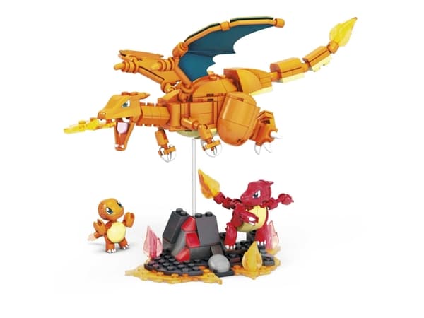 Mega Construx Pokemon Set Charmander Evolution