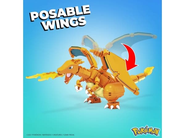 Mega Construx Pokemon Set Charmander Evolution