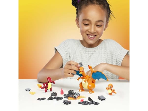 Mega Construx Pokemon Set Charmander Evolution