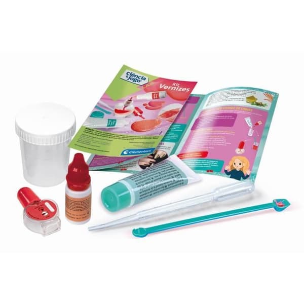 Clementoni - Vetenskap och spel - Mini Nail Lab - Skapa ditt eget nagellack - från 8 år och uppåt