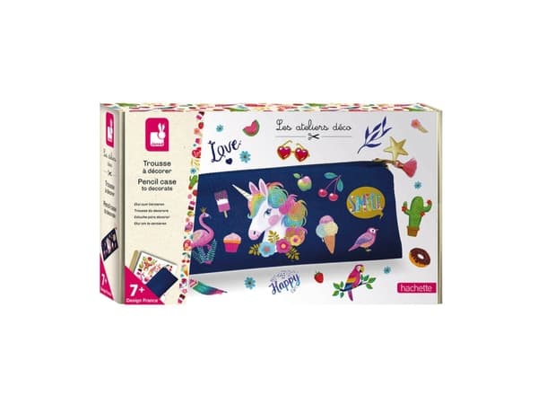 JANOD Creative Kit - Decorate-it-Yourself pencil case, Fotoark kartong, Tre, 1 stykker, 220 mm, 40 mm, 130 mm, Frankrike