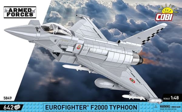 COBI Eurofighter F2000 Typhoon, Byggklossar, 8 År, 642 styck