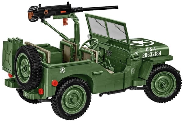 COBI Willys MB, Byggesett, 10 år, 1207 stykker