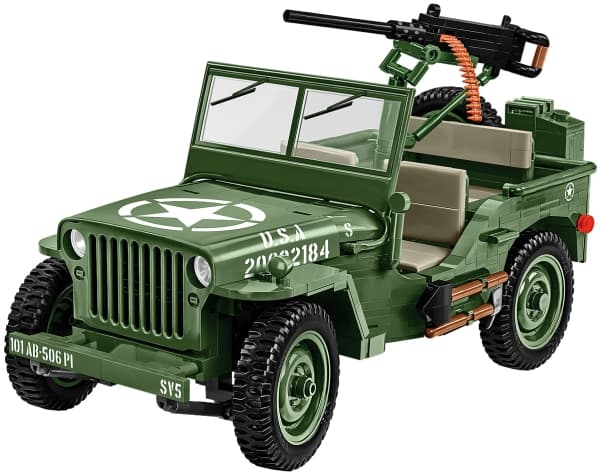 COBI Willys MB, Byggsats, 10 År, 1207 styck
