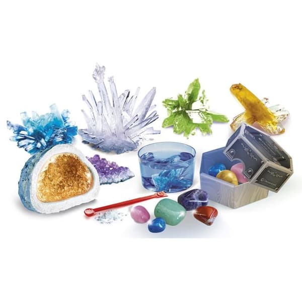 CLEMENTONI LAB GIGANTI E PIETRE PREZIOSE-BARNKRISTALLER LABORATORIUM,