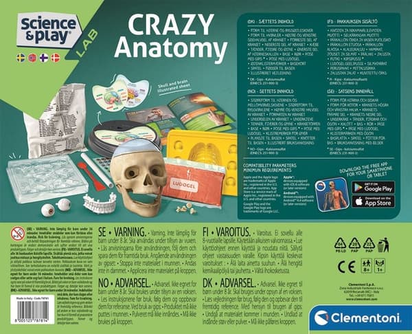 Clementoni Crazy Anatomy