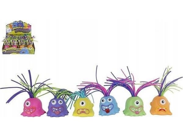 Hipo Skrikande monster med hår, 14 cm 621752 06615
