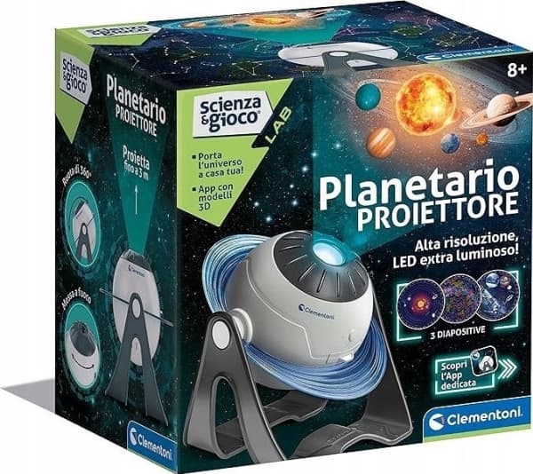 Clementoni RZUTNIK INTERAKT B/O PLANETARIUM 21X16X22 CLMPUD