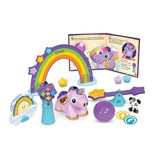 Pedagogisk leksak - LÄRRESURSER - Unicorn Skye - Skärmfri programmering - Rosa - från 4 år och uppåt