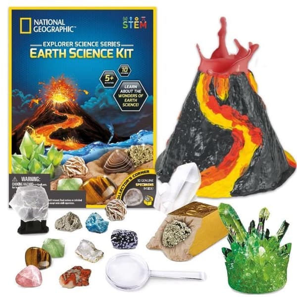 BANDAI - National Geographic - Explorer's Maxi Kit: Earth Science